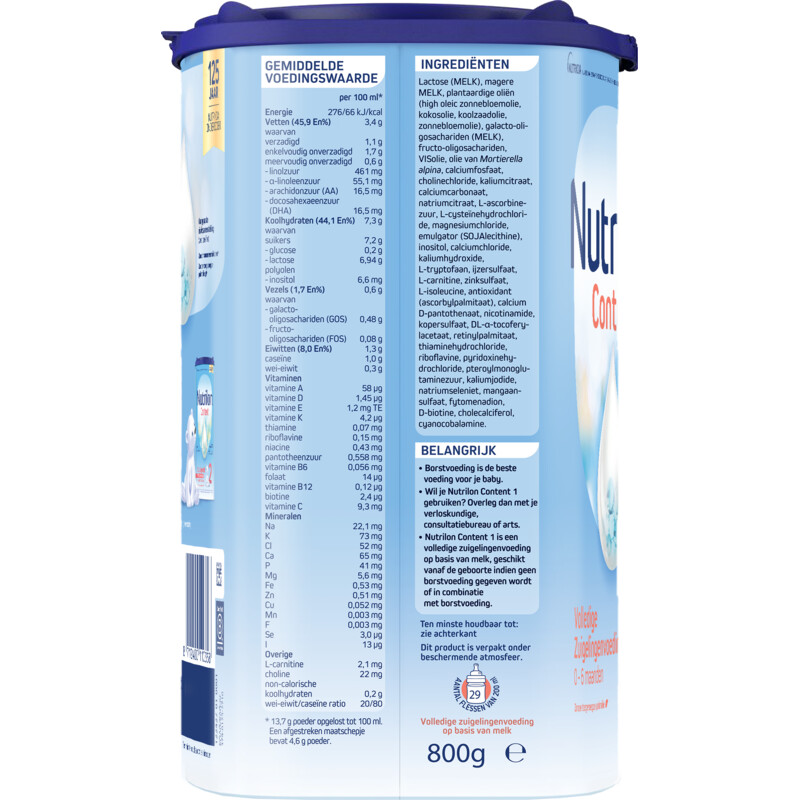 Nutrilon Content 1 0-6 maanden