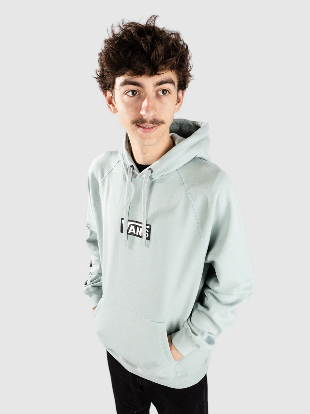 Vans Boxed Po Hoodie gray mist