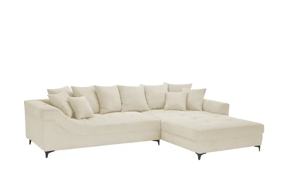 Ecksofa Jonna Creme rechts