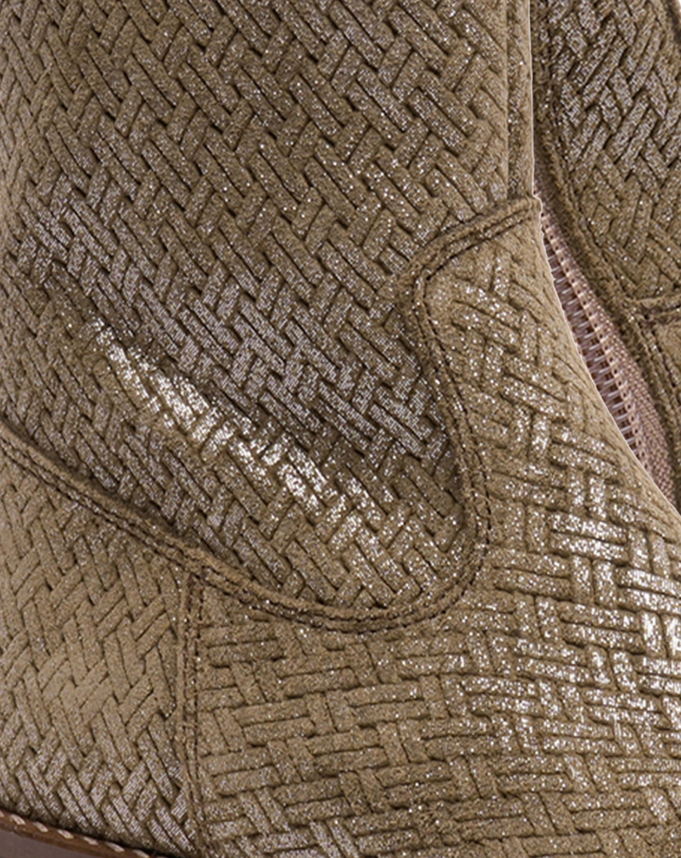 Winterstiefel NICOLA in brown glitter