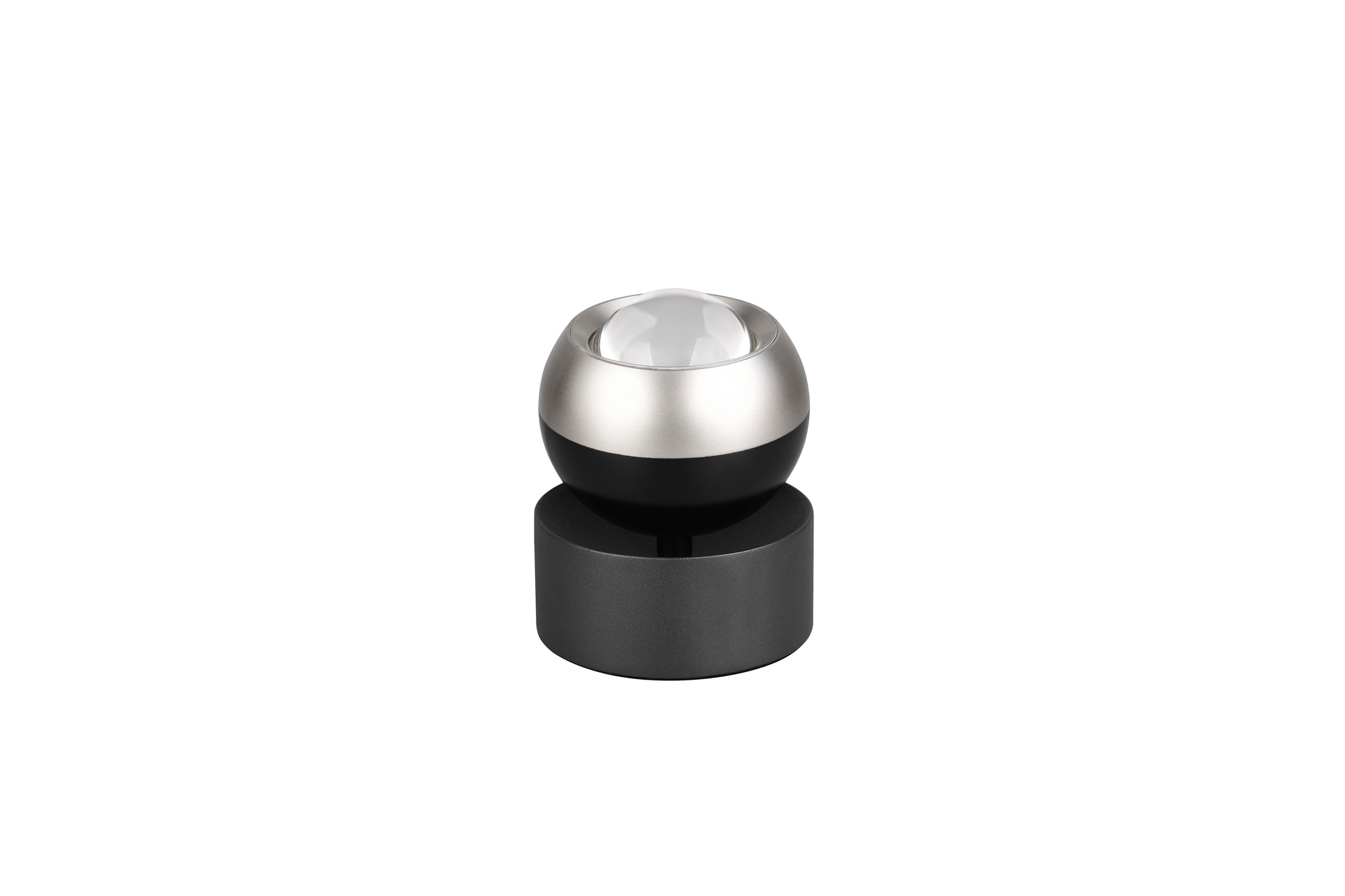 TRIO LED Tischlampe TRS ORBIT nickelfarbig
