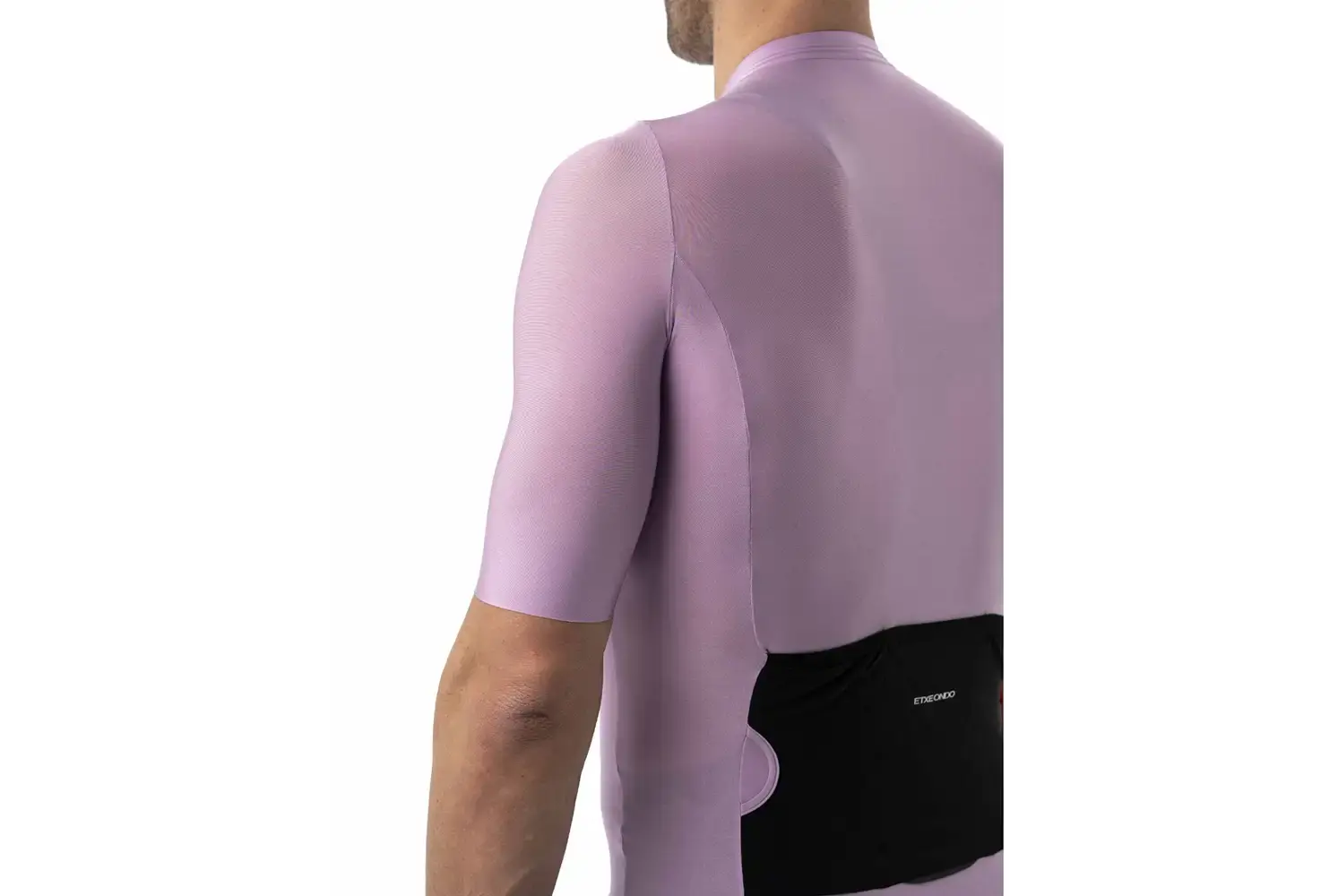 Etxeondo Alde Metalic Fietsshirt Korte Mouwen Paars Heren