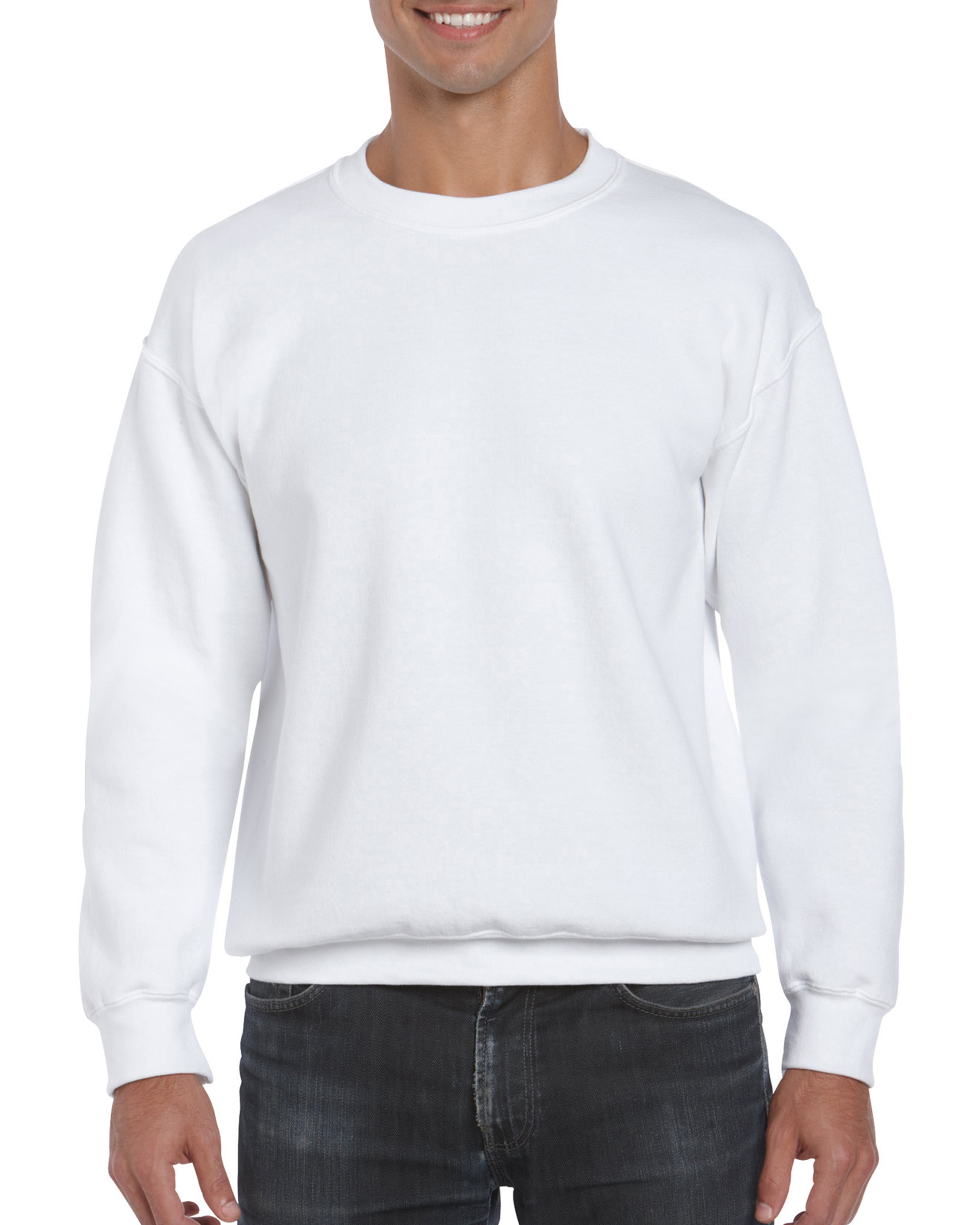 Gildan 12000 - Sweat-shirt col rond et manches set-in