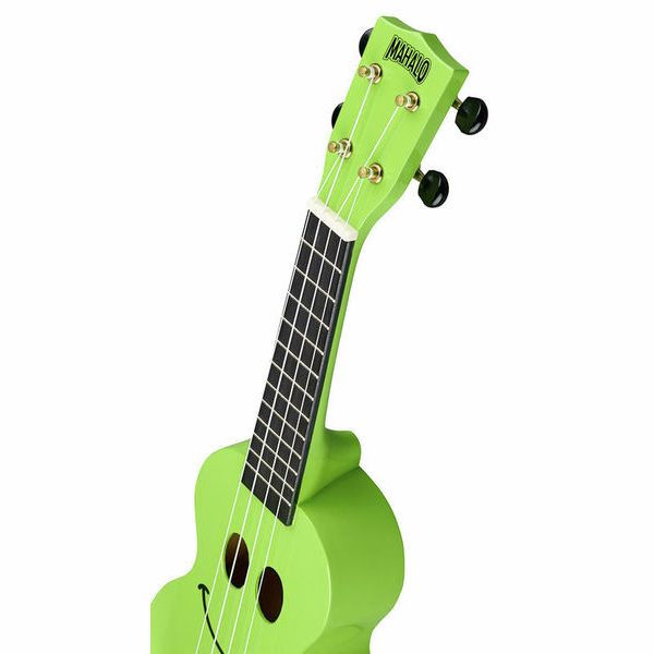 Mahalo Smiley Ukulele Green