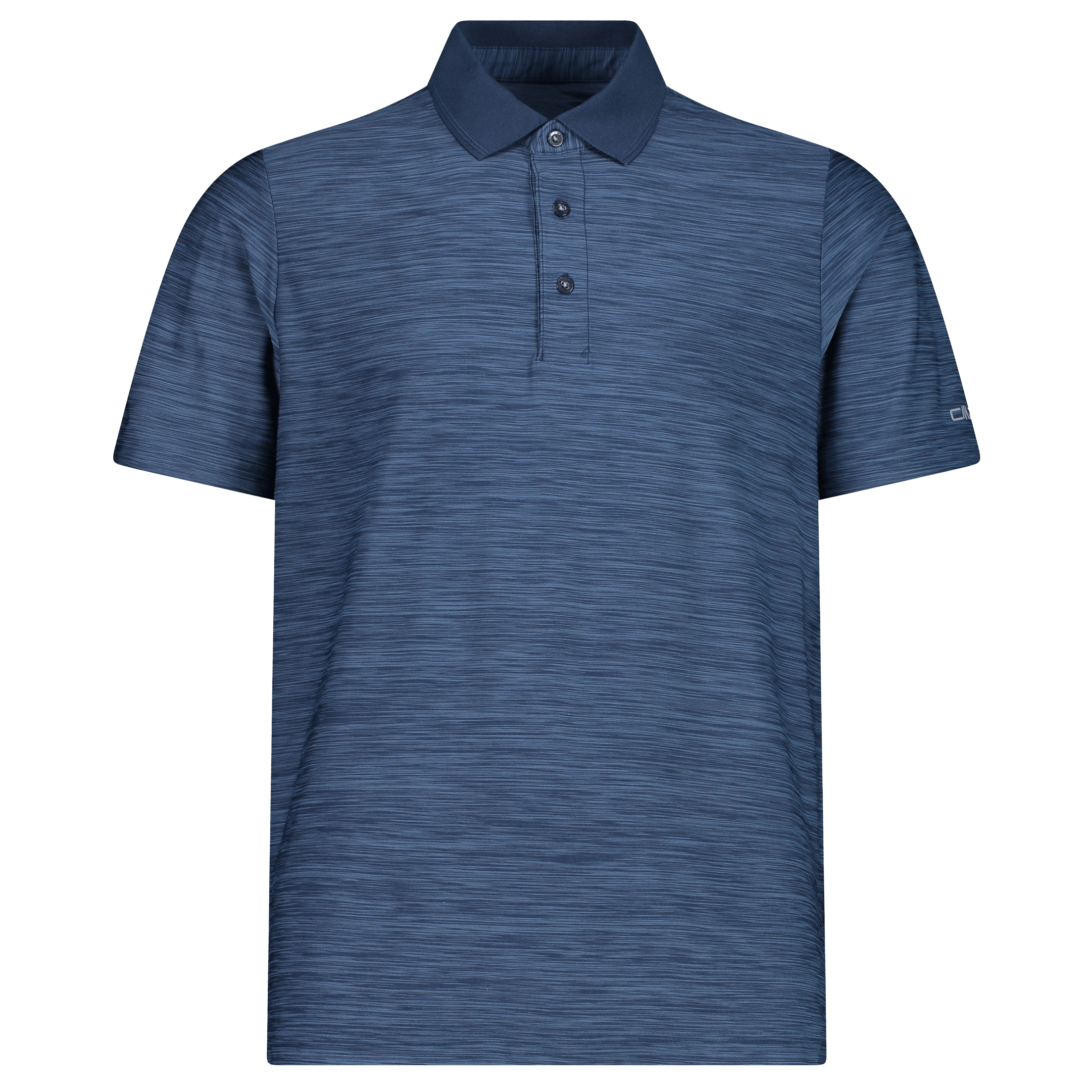 CMP Man Stretch Polo Melange - Fritid og bomull