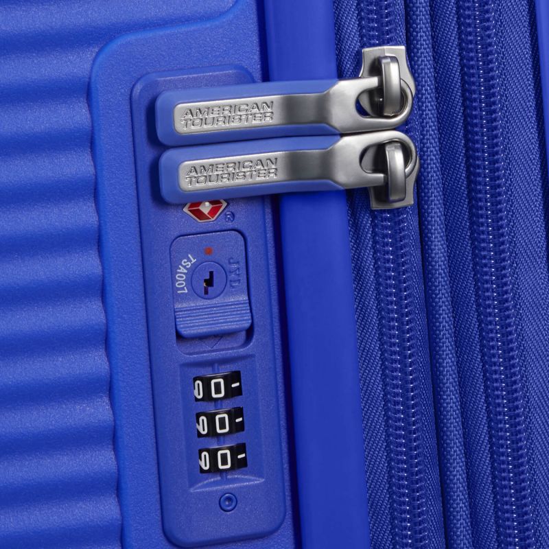 Valise rigide Soundbox Extensible 67 cm Cobalt Blue