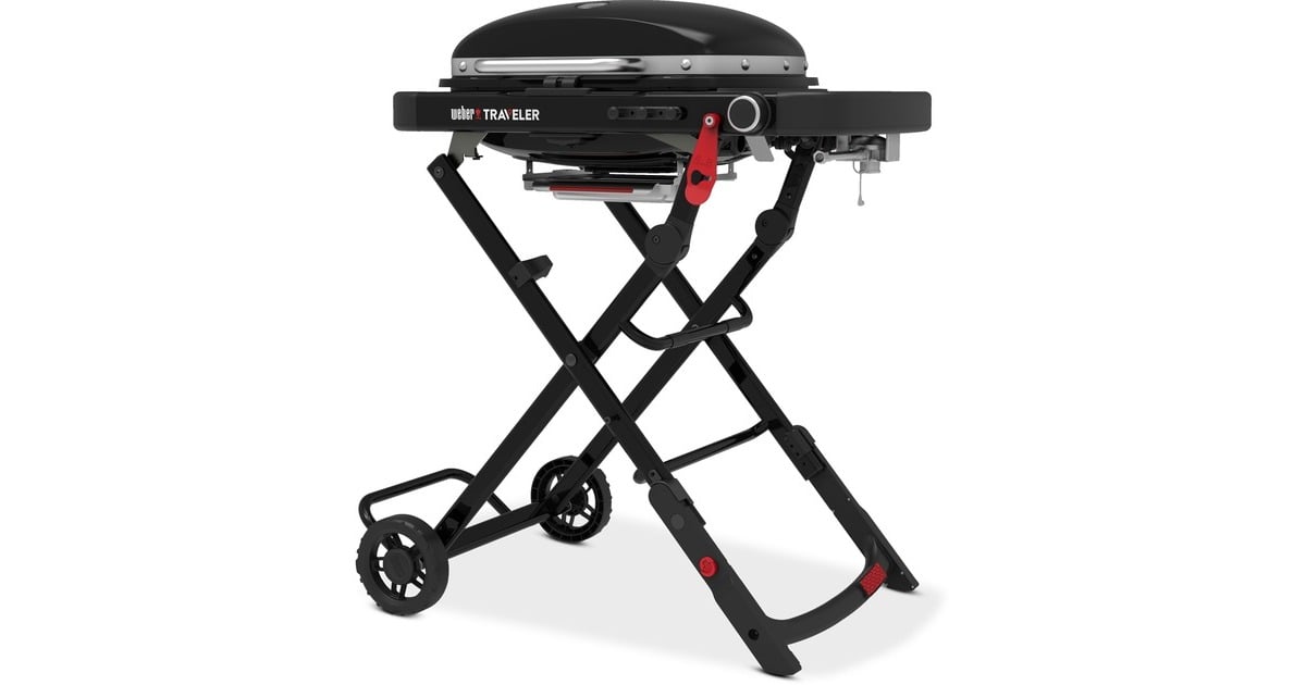 WeberTraveler Compact gasbarbecue  (Zwart)
