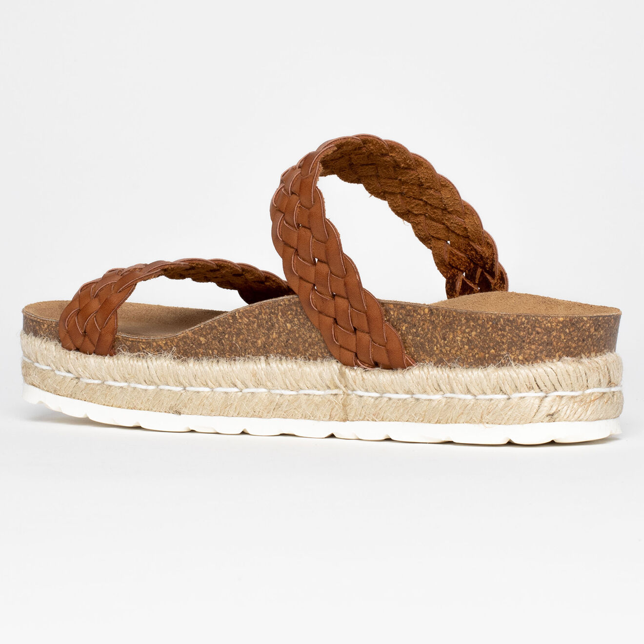 Backsun Mules Pise cognac