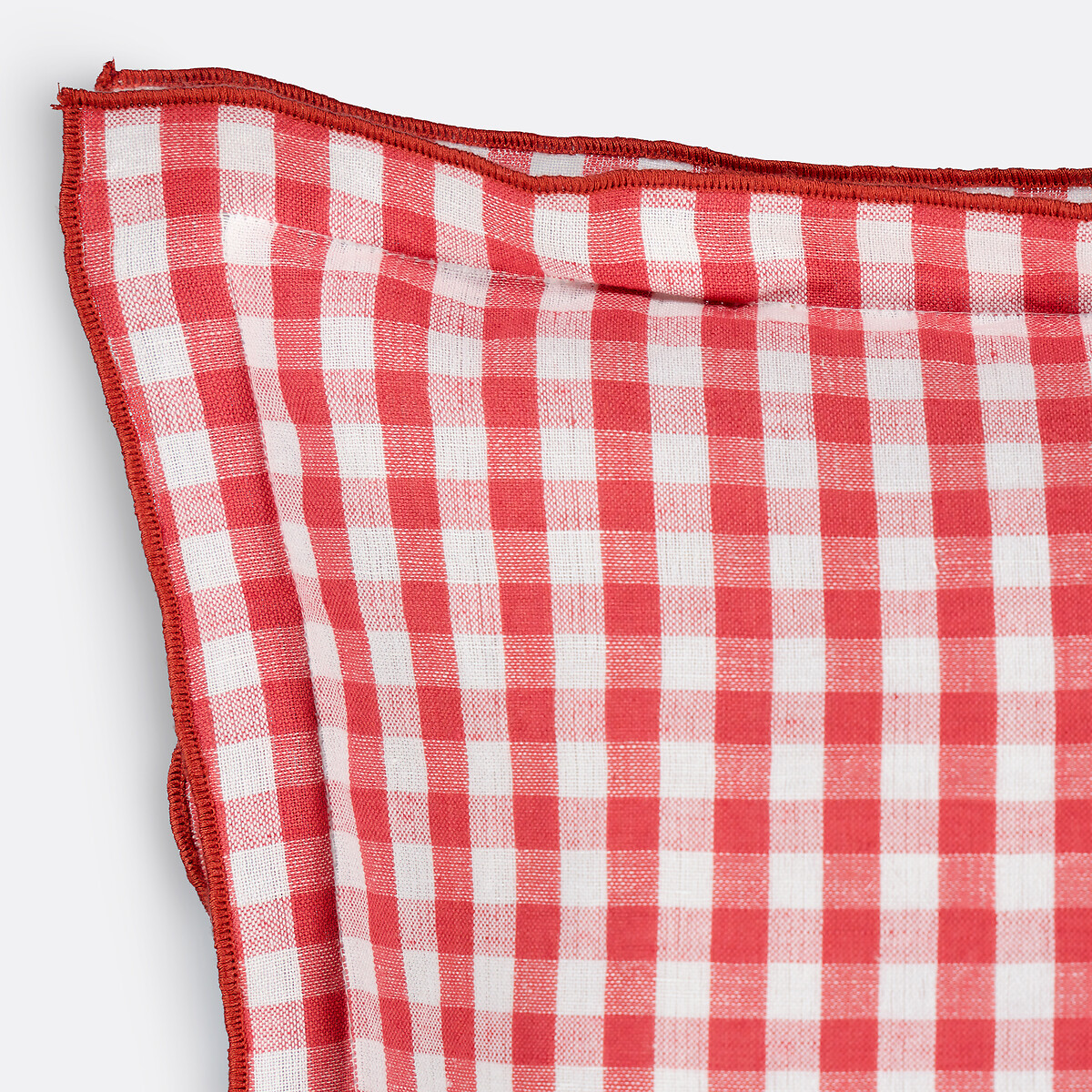 LA REDOUTE INTERIEURS<br>Capa de almofada riscada em algodão/linho, Cottage