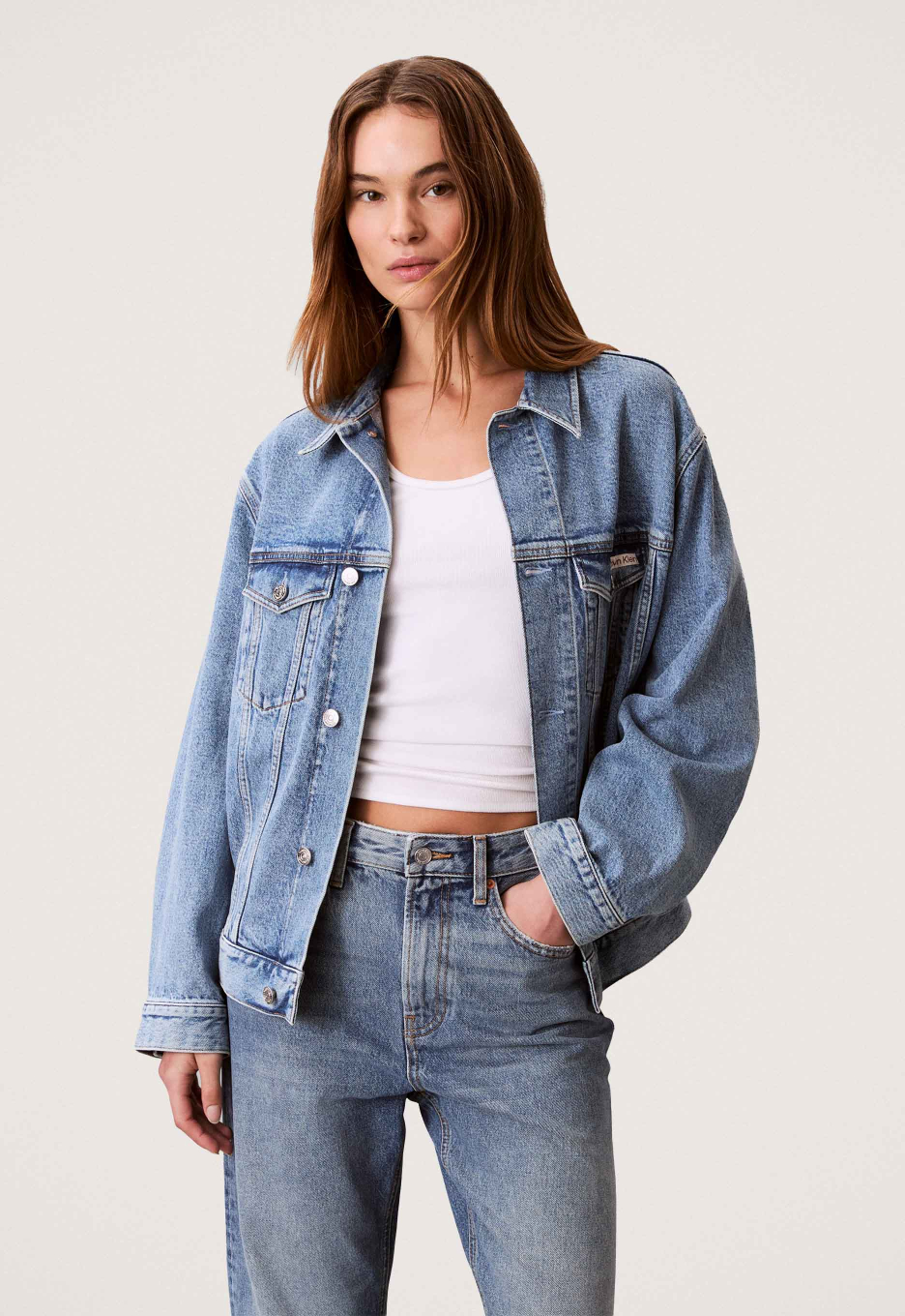 Calvin Klein Trucker Panama Denimjack