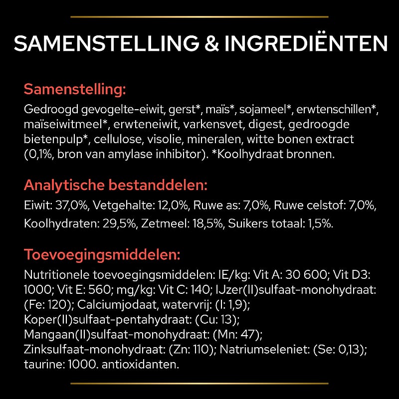 Purina Pro Plan Veterinary Diets Canine DM Diabetes Management Hondenvoer 3 kg | 10888