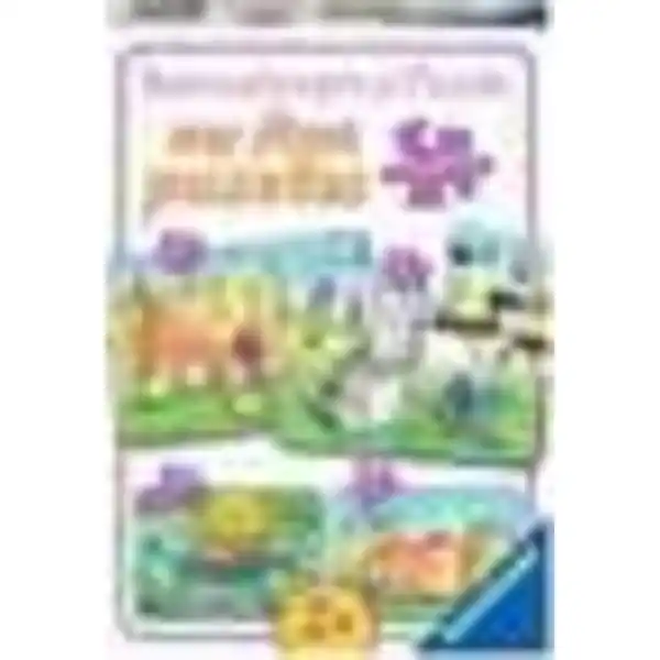 Niedliche Haustiere- Kinderpuzzle