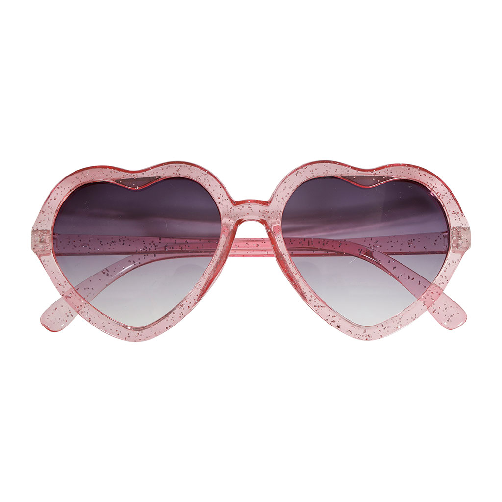 Lunettes de soleil enfant fantaisie verres cœur