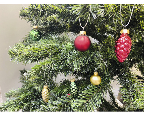 Lafiora Kerstboomballen Ø 3 cm 18 st.