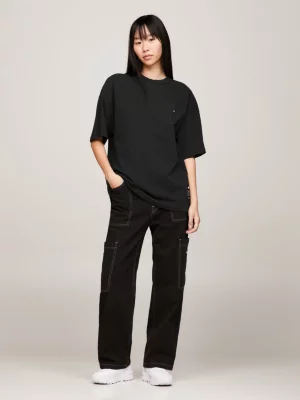 Camiseta Tommy Remastered Dual Gender 1985 Collection Relaxed