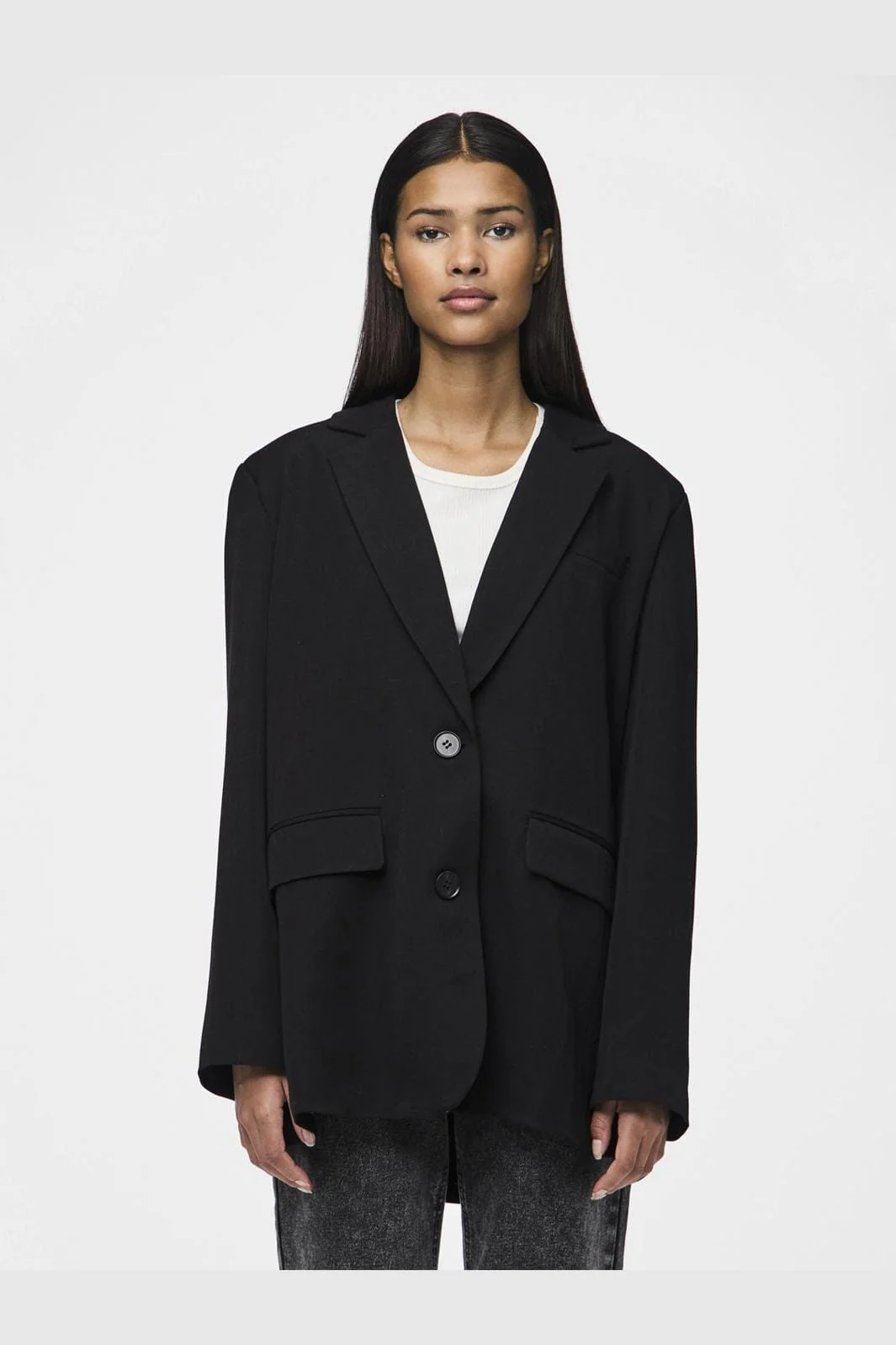 Pieces Pckamil Ls Loose Blazer