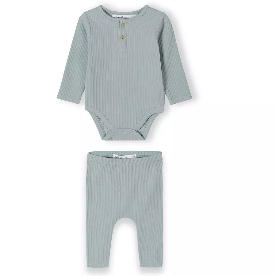 MINOTI Body & Leggings Mintgrün