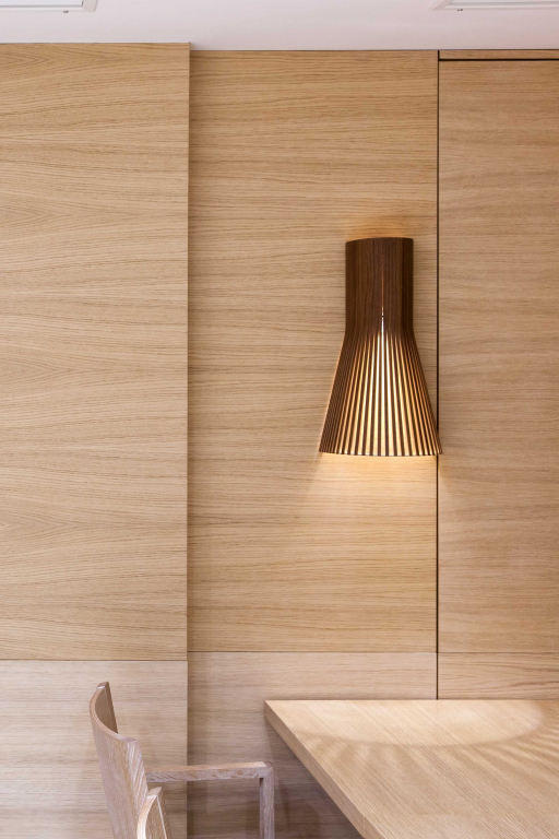 Secto Design Secto 4231 wandlamp met snoer naturel berk