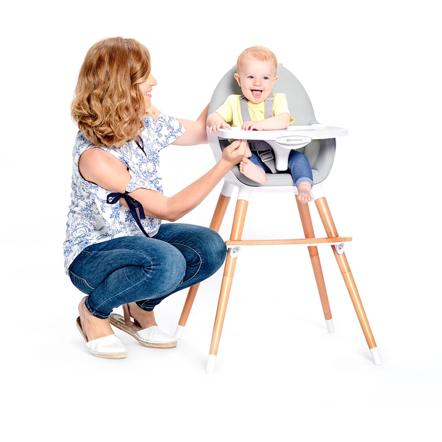 Kinderkraft Hochstuhl Fini Grey