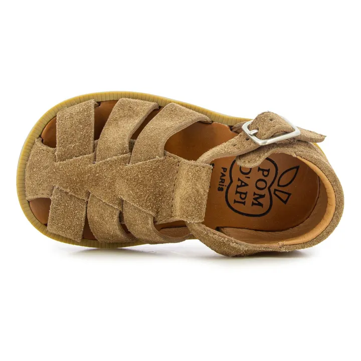 Pom d'Api Sandales Poppy Daddy | Marron