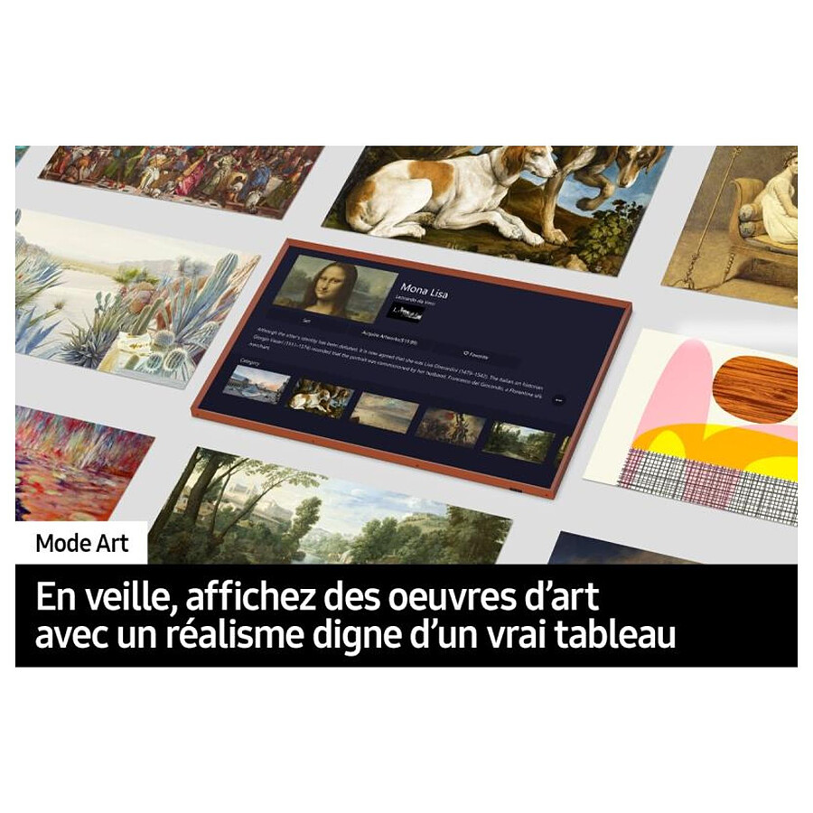 Samsung The Frame TQ32LS03C 2023 - TV QLED Full HD - 80 cm
