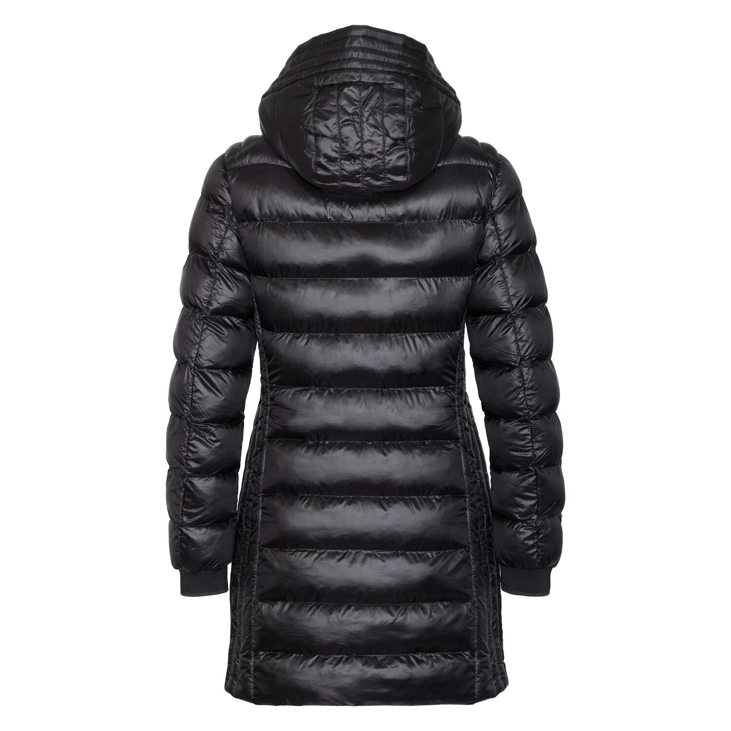 WELLENSTEYN Damenjacke Highclass Long - schwarz - XXL
