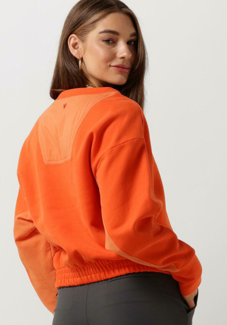 VANILIA oranje vanilia trui flat utility sweater