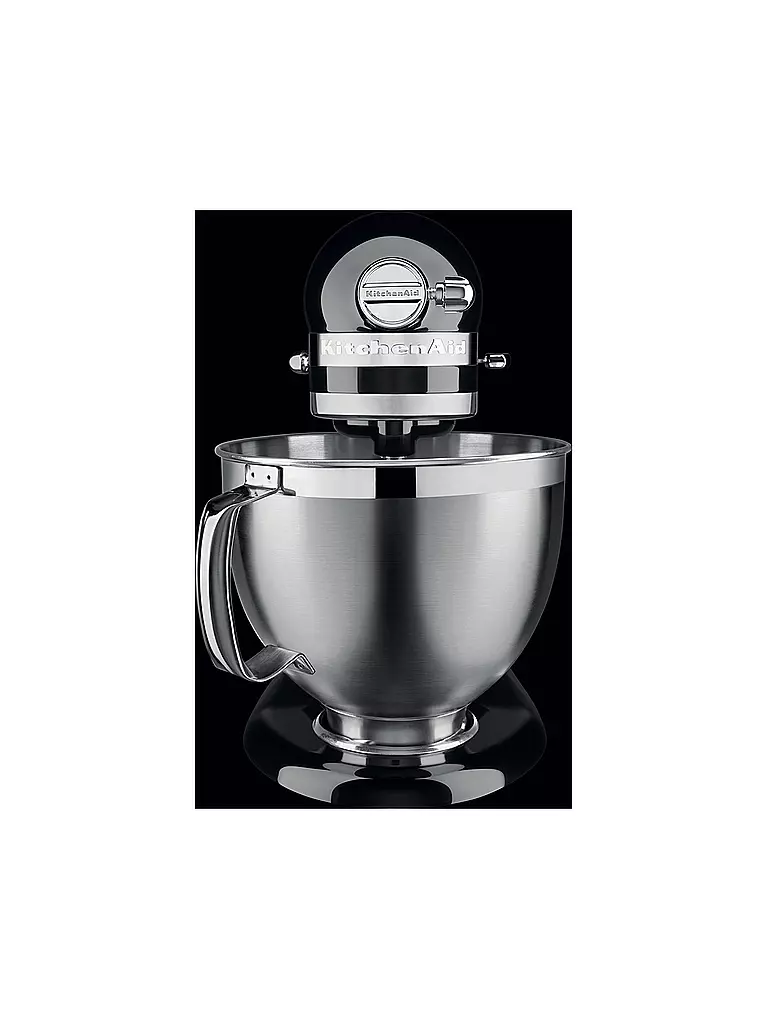 KITCHENAID Küchenmaschine Artisan 4,8l 5KSM185PSEOB Onyx Schwarz schwarz
