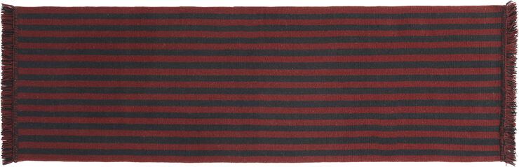 Hay Stripes and Stripes Wool-L200 x W60 Cherry