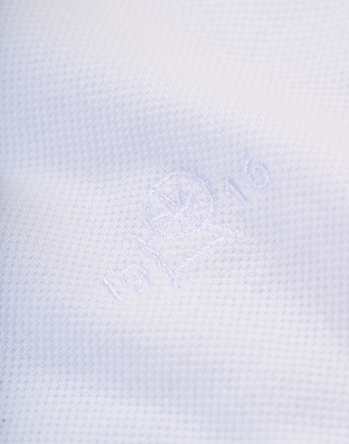 Poloshirt van katoen voor heren in Marineblauw