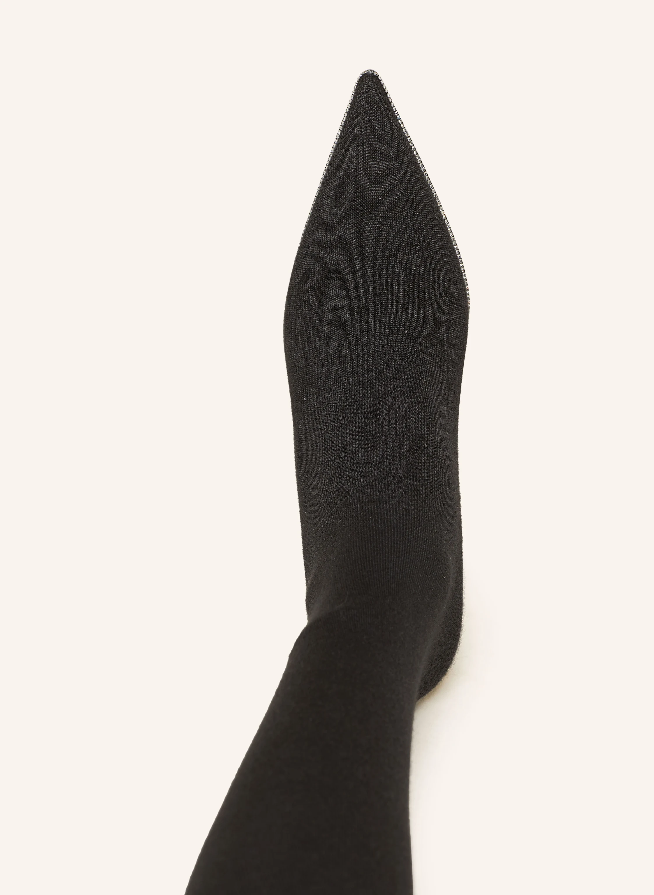 RENE CAOVILLA Overknee-Stiefel mit Schmucksteinen