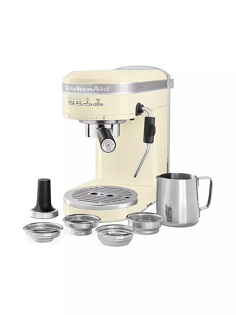 KITCHENAID Espressomaschine Artisan 5KES6503AC Creme creme
