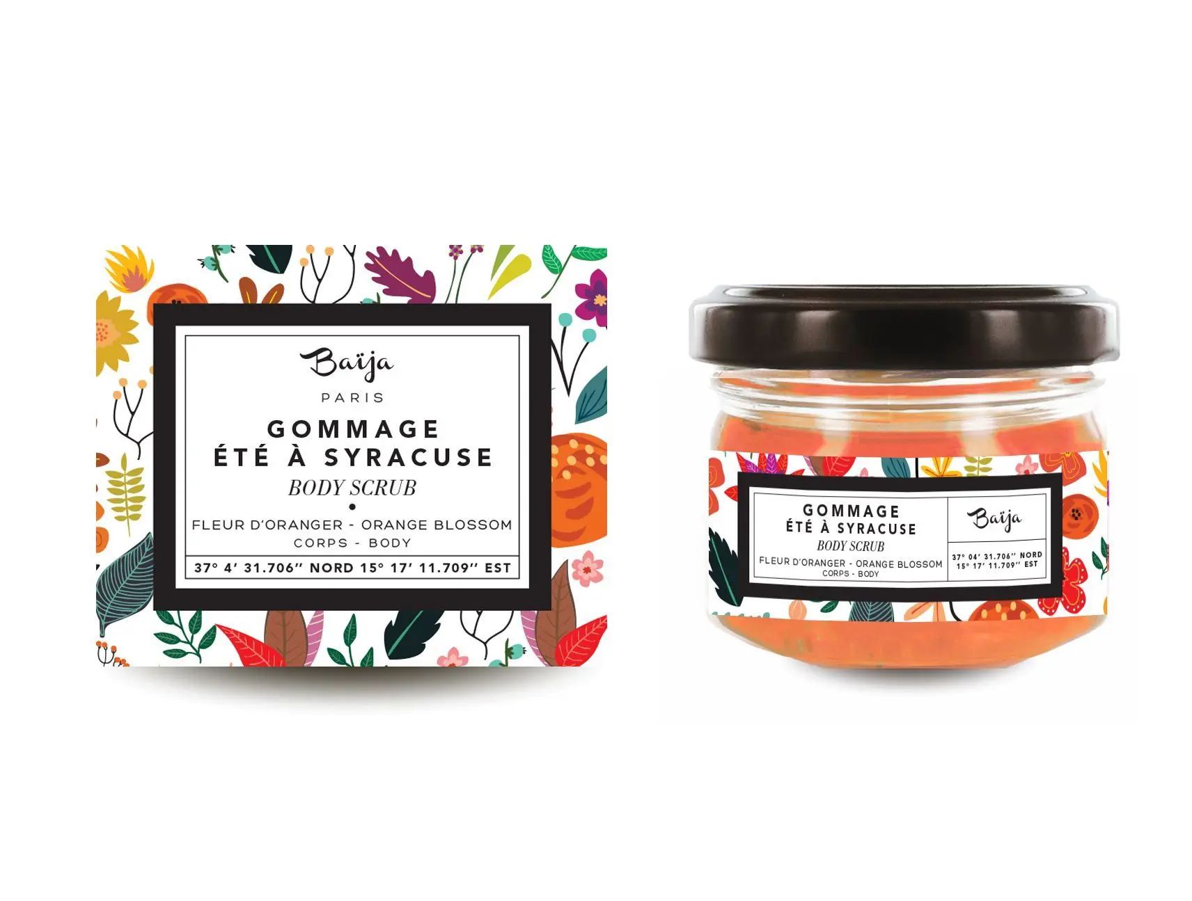 Baïja - Eté à Syracuse - Fleur d'Oranger Gommage Corps- Gommage et exfoliant