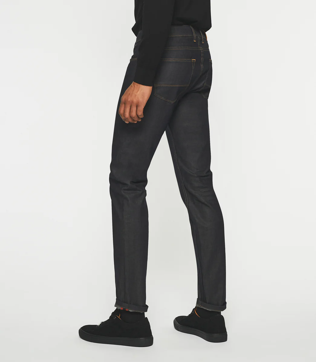 Jean straight denim brut ELVEDGE