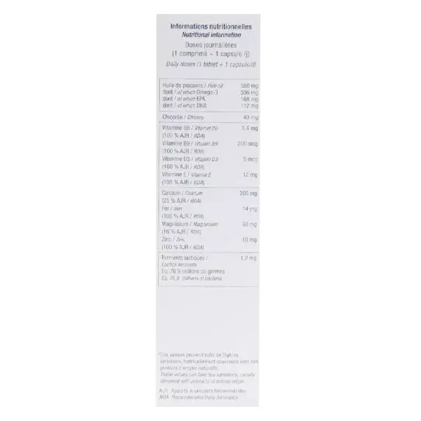 Inebios Serenatal G Grossesse 30 comprimés + 30 capsules