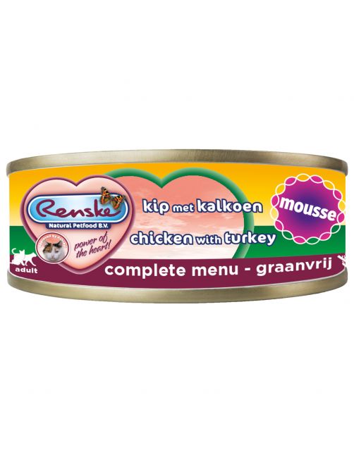 Renske Vers Kat Mousse 70 g - Kattenvoer