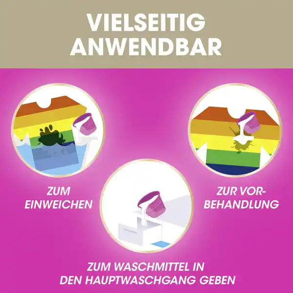 Oxi Action Pulver Pink Fleckenentferner