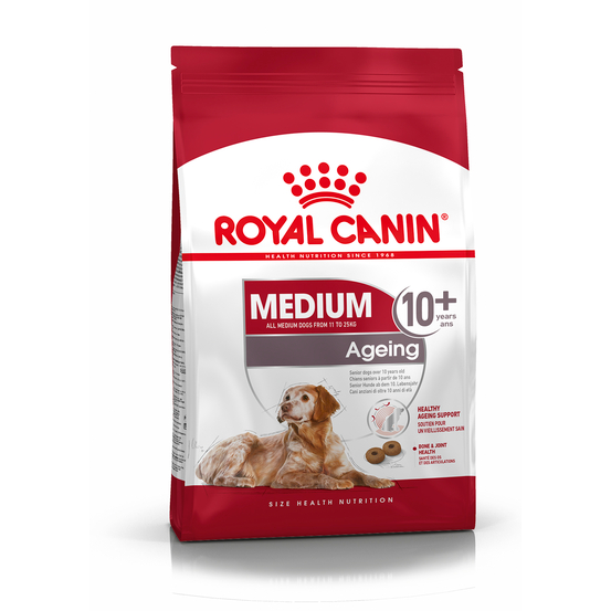 Croquettes chien +10 ans Medium Ageing 10+ 15kg