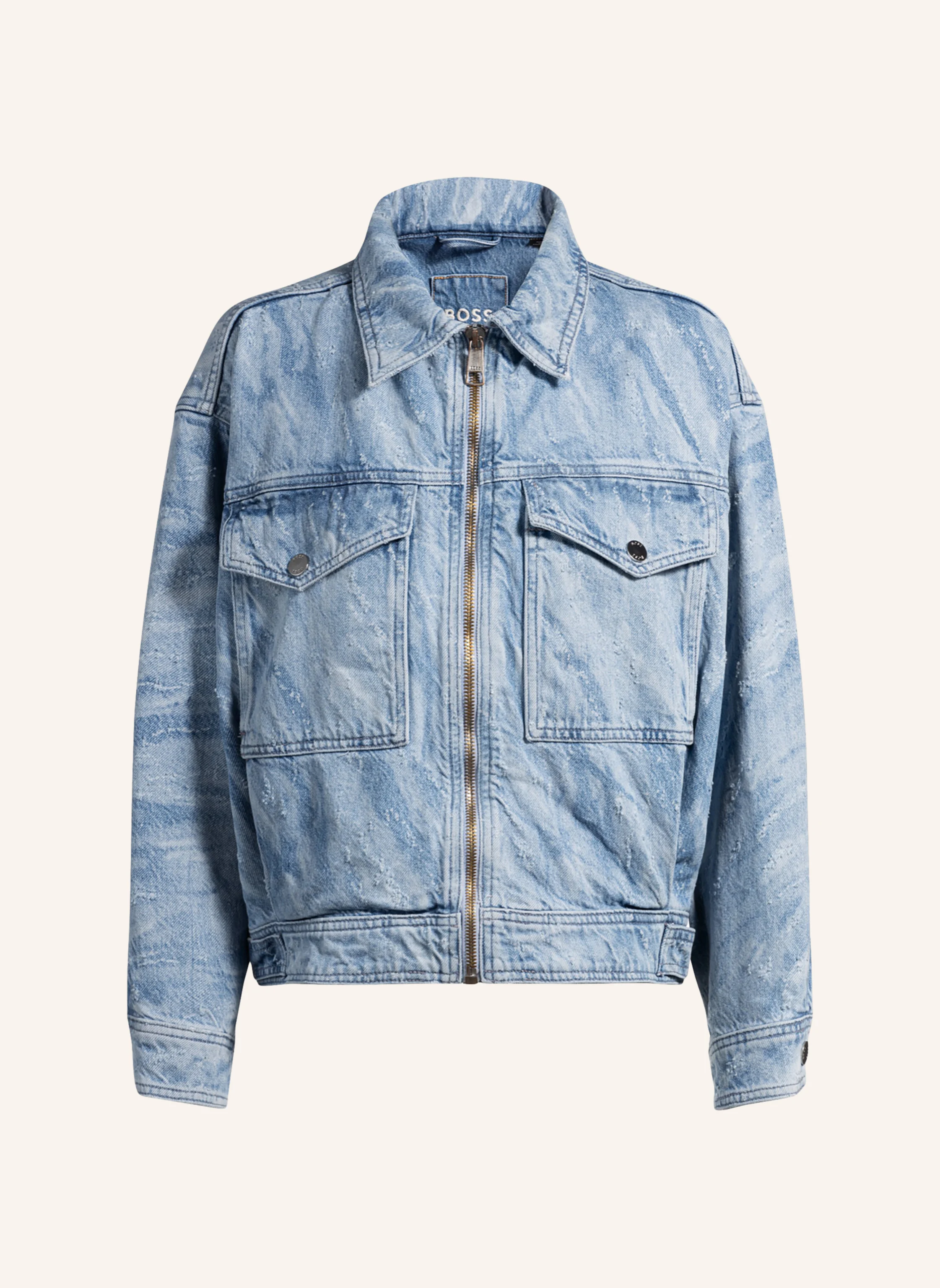 BOSS Casual Jacke C_BOMBER TRUCKER Oversize Fit