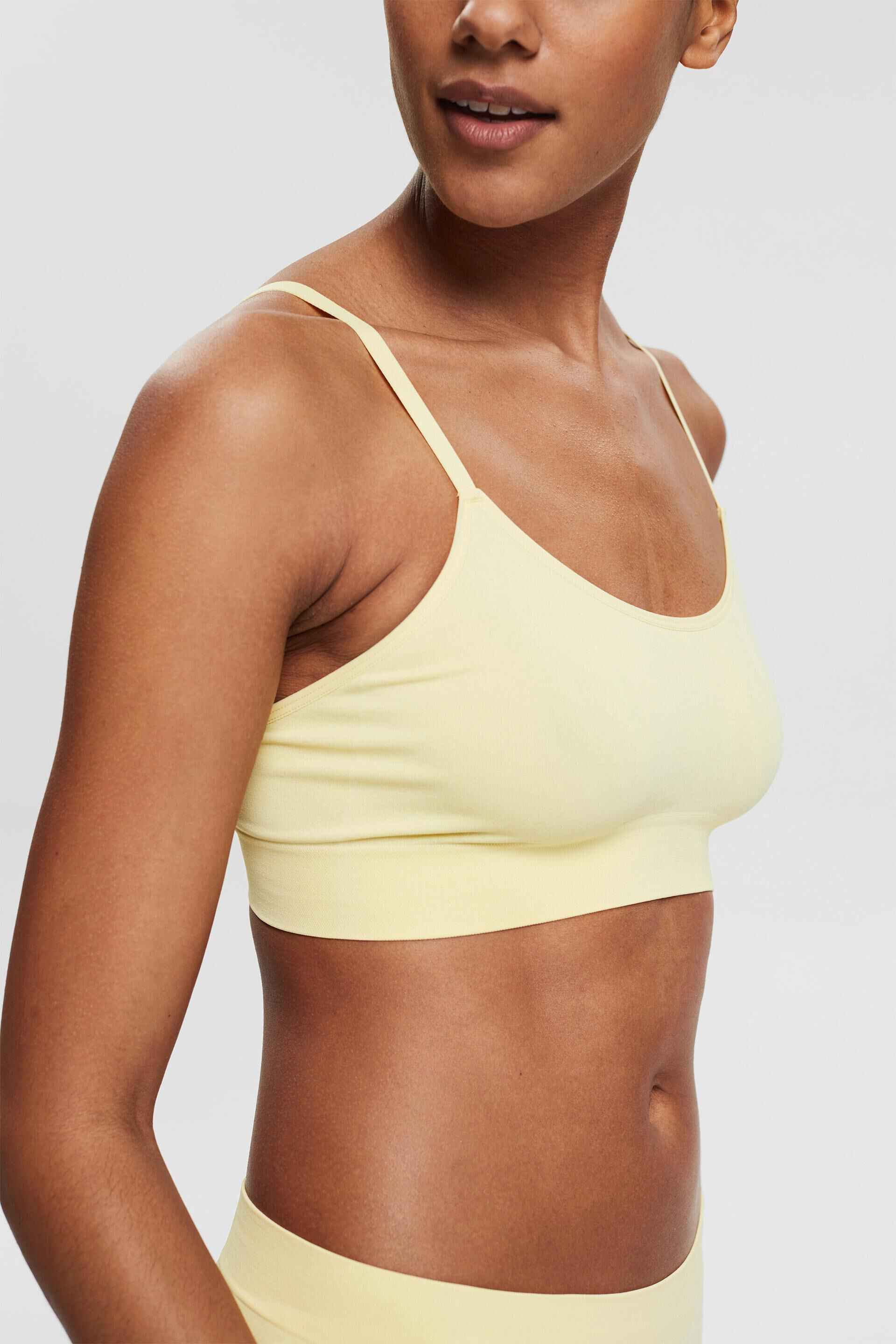 En matière recyclée la brassière non rembourrée, presque sans couture