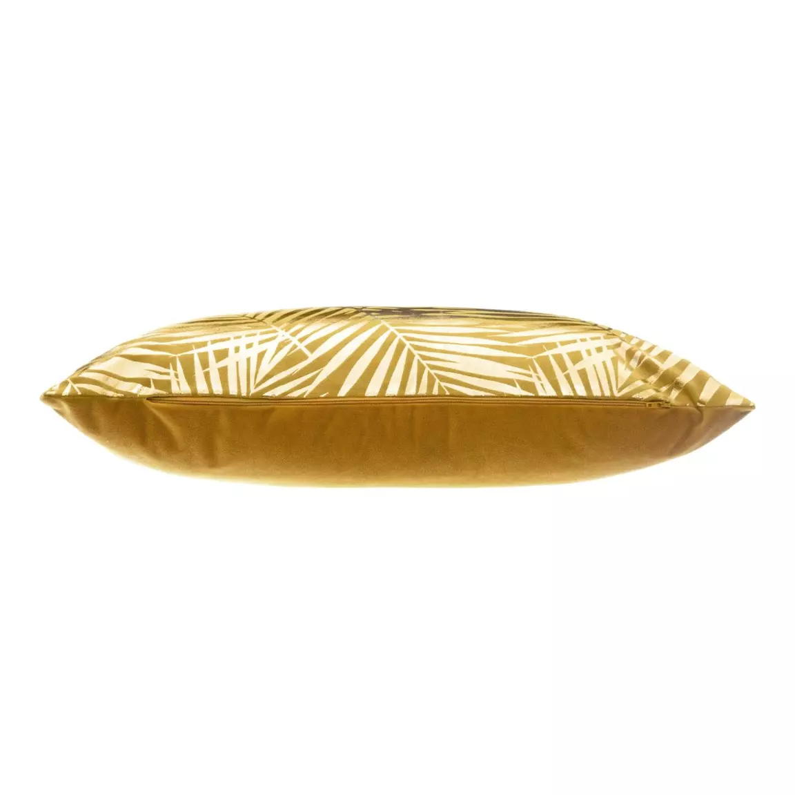 Coussin rectangulaire velours (30 x 50 cm) Or Tropic Jaune ocre