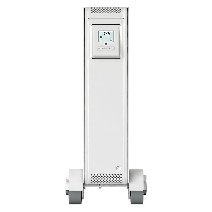 Radiateur mobile à inertie sèche GoodHome Hoerta blanc 2500W