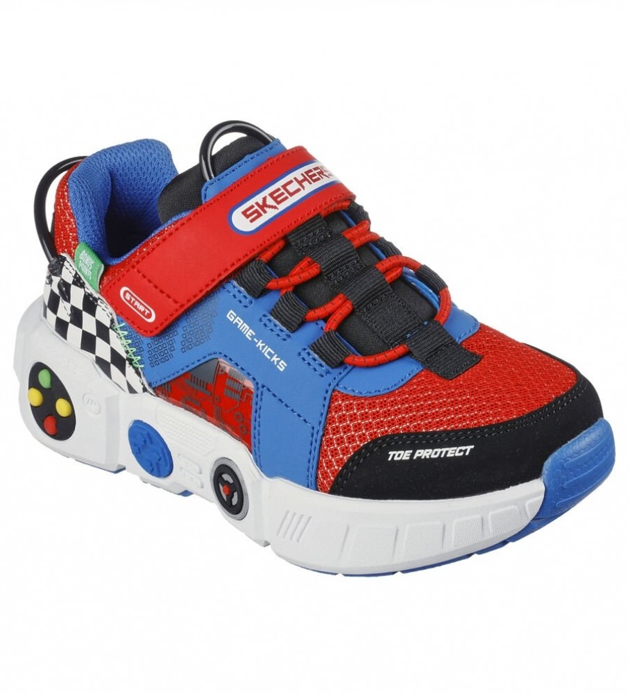 Tênis Skechers Game Kicks: Gametronix multicolorido