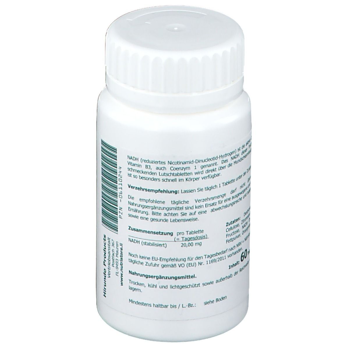 NADH 20 mg