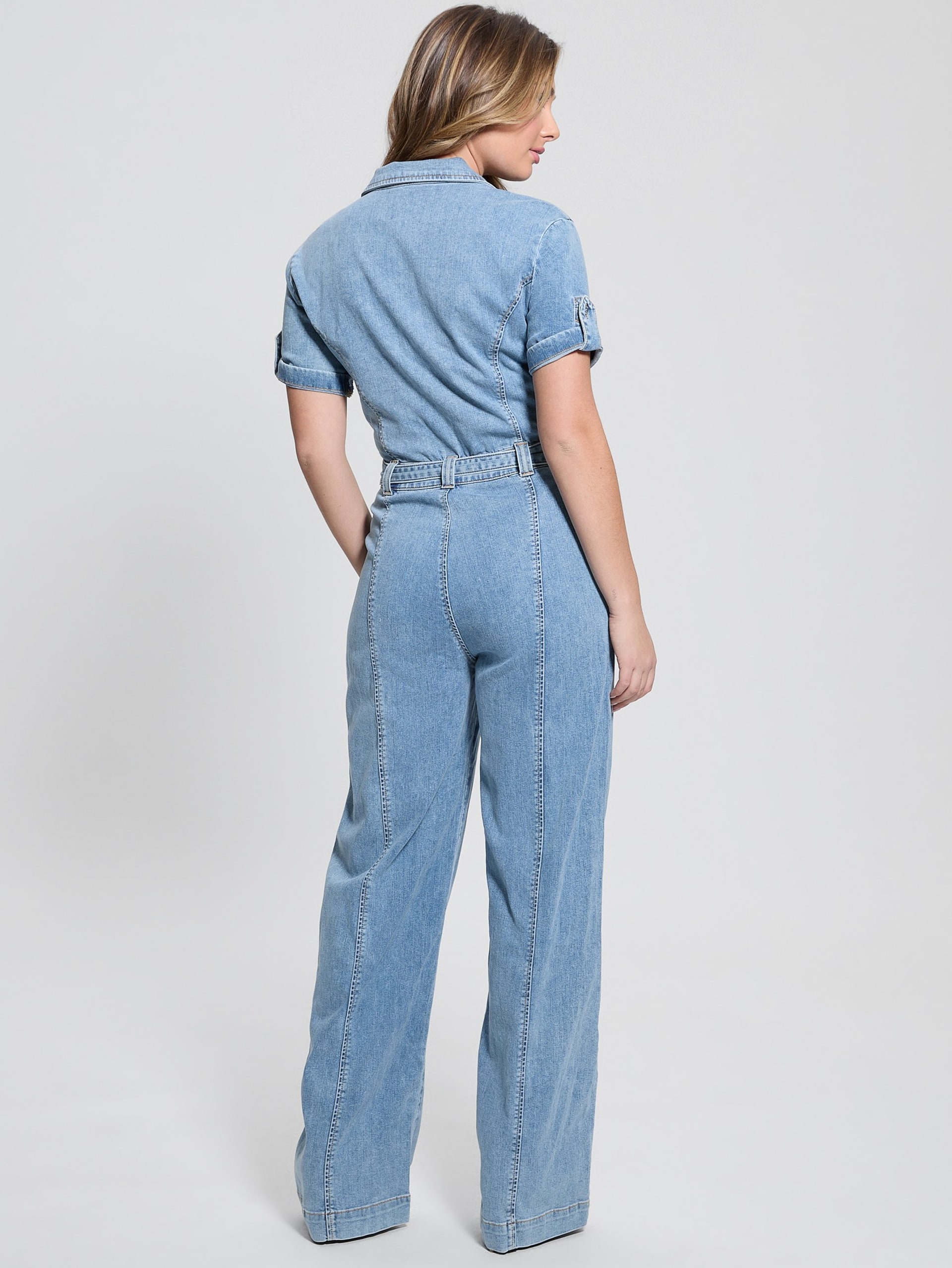 Macacão jeans Eco Parker