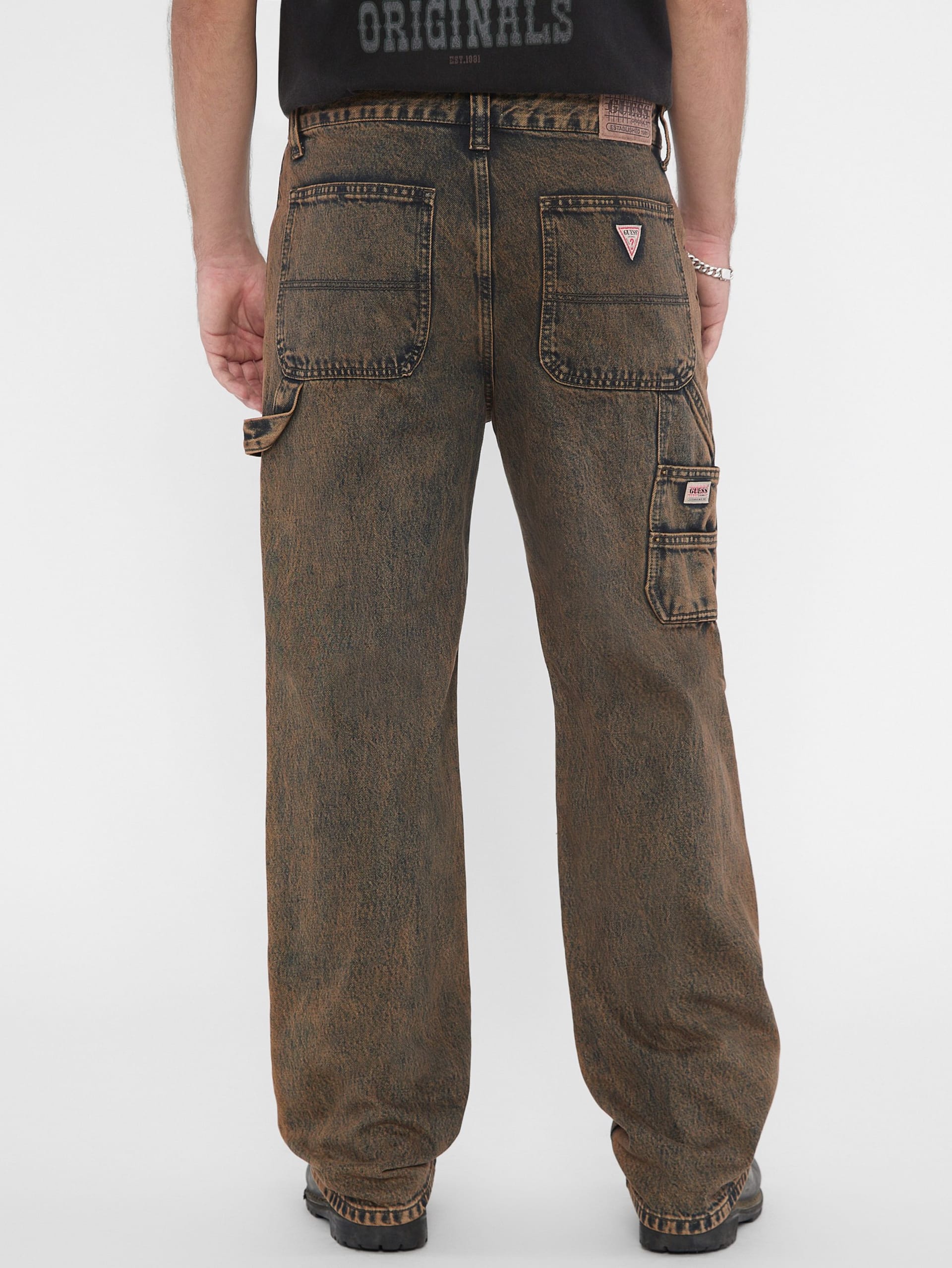 Calça jeans GUESS Originals Panel Carpenter