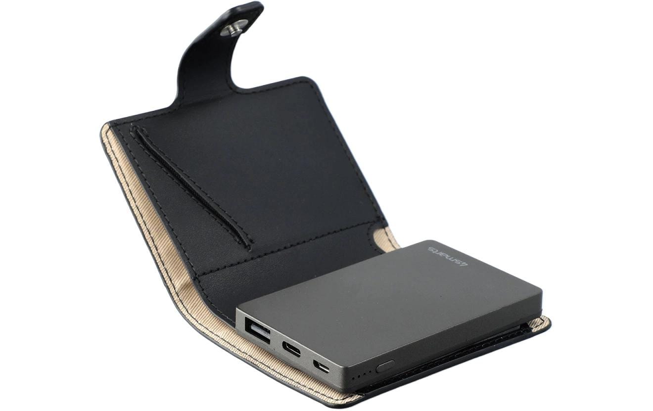 Powerbank PowrWallet 3000 mAhMultiport-Powerbank mit modernen Ladestandards