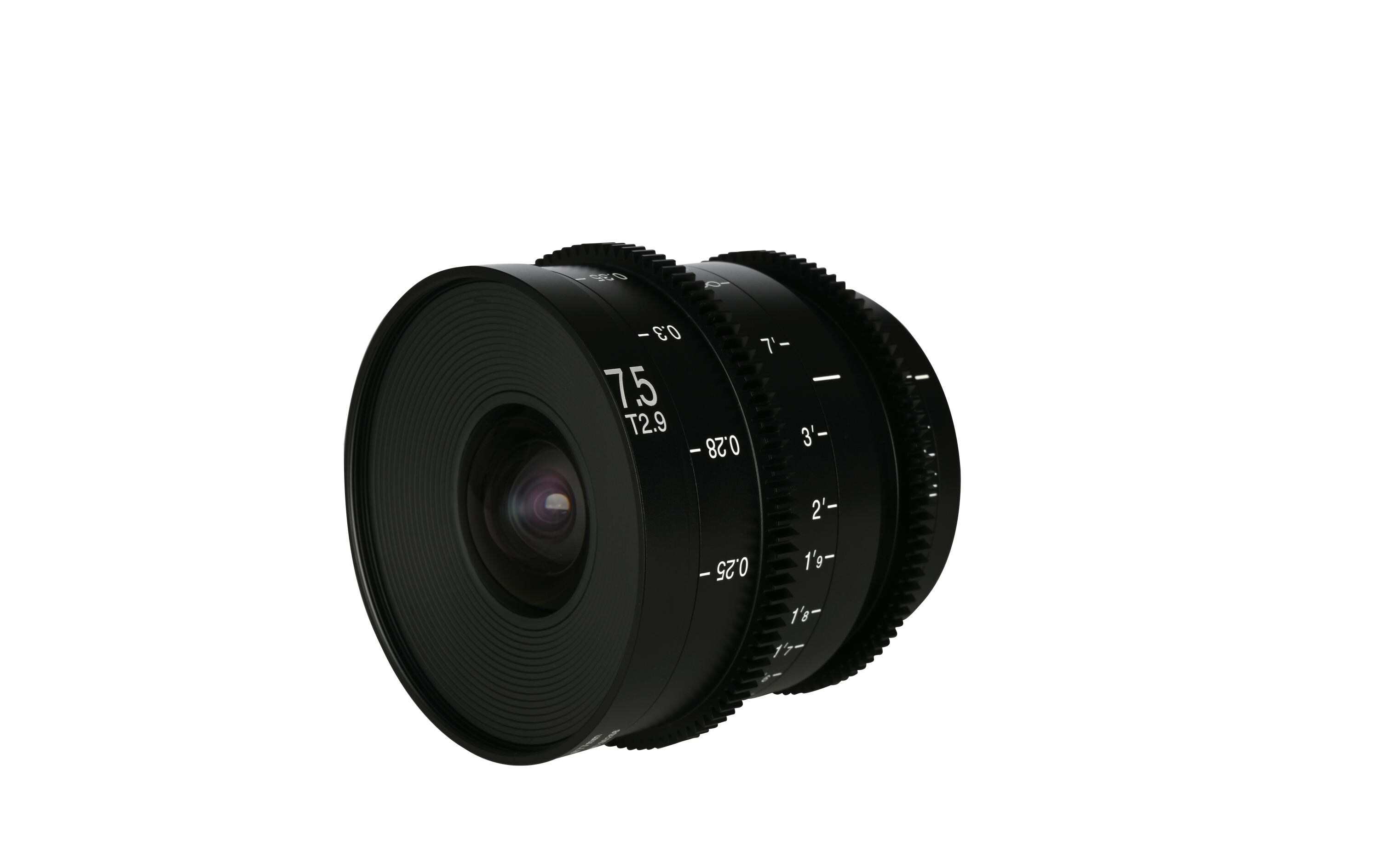 Festbrennweite 7.5 mm T2.9 Zero-D S35 Cine Lens – Nikon Z<br>Laowa 7.5 mm T2.9 Zero-D S35 Cine
