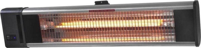 Eurom TH1800R - Terrasverwarmer - Zwart - 1800 Watt - Wandmontage