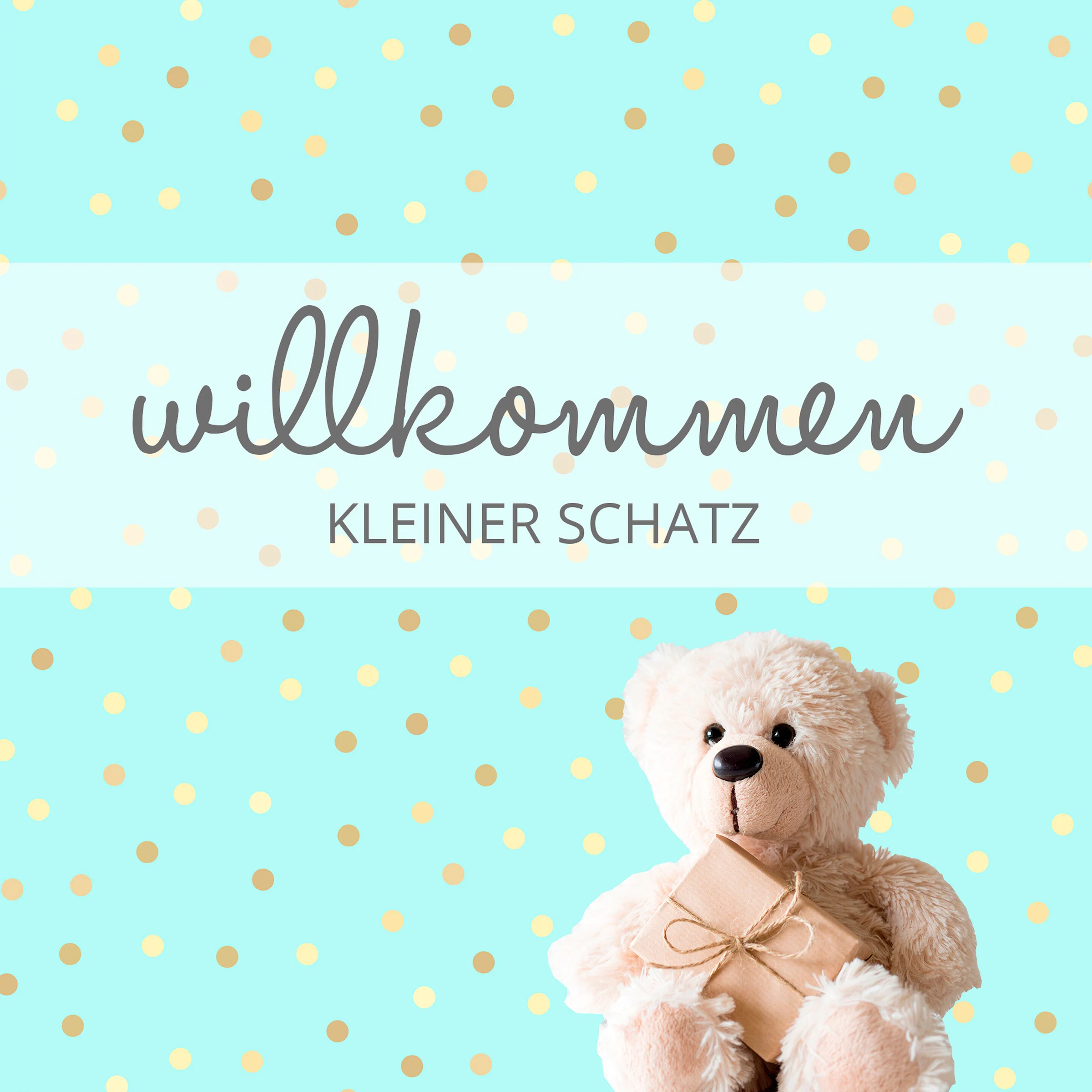 baby-walz Geschenkgutschein Willkommen kleiner Schatz
